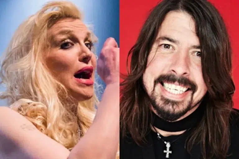 Courtney Love vuelve a apuntar contra Dave Grohl