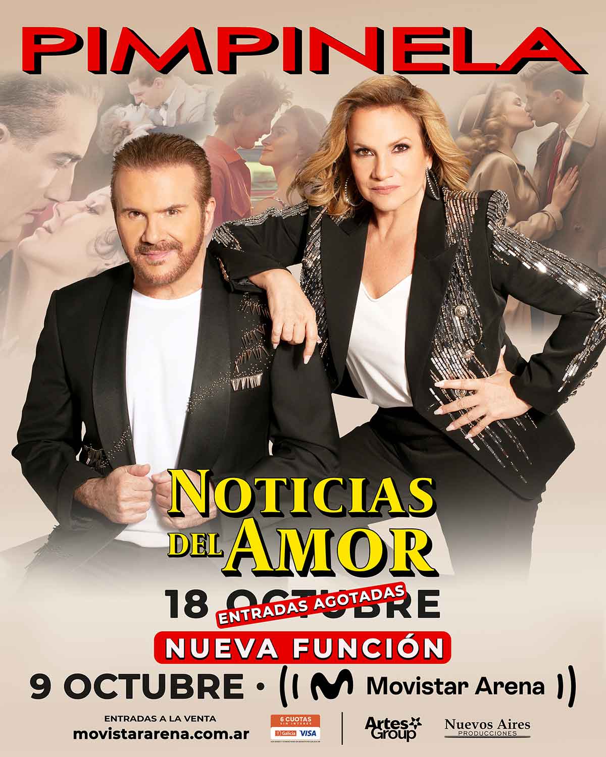 Pimpinela en Movistar Arena