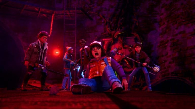 La serie animada Stranger Things: Relatos del 85.