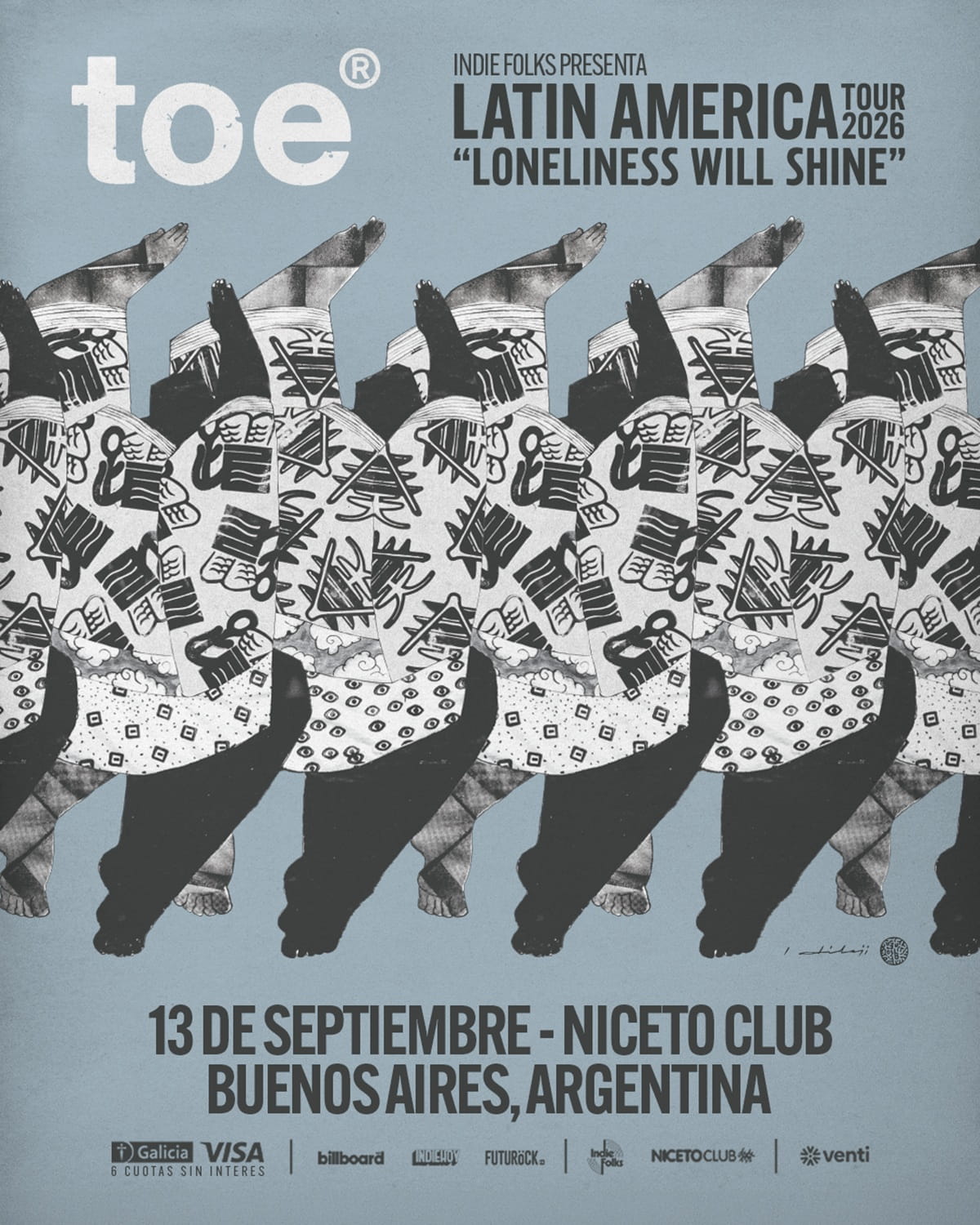 Toe en Argentina