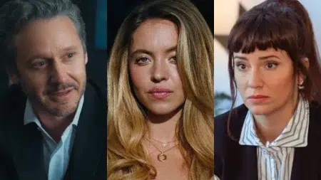 Las 20 series y películas que más impacto generaron durante abril en Argentina Benjamin Vicuña, Sydney Sweeney y Griselda Siciliani
