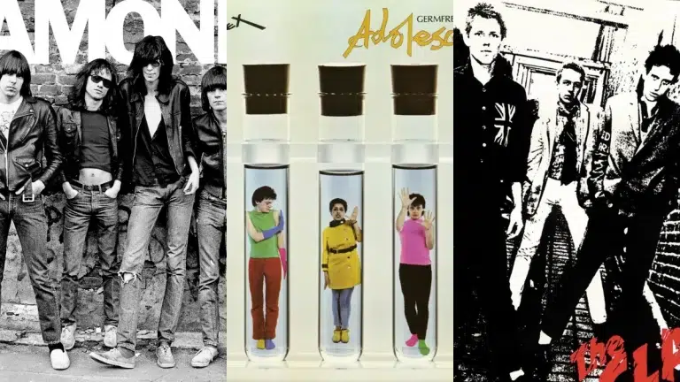 Ramones - Ramones (1976) / X-Ray Spex - Germfree Adolescents (1978) / The Clash - The Clash (1977)