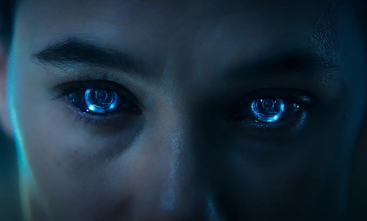 Ojos robóticos, imagen de la serie Futuro desierto