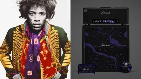 Marshall lanza una colección inspirada en Jimi Hendrix Jimi Hendrix / Amplificador Marshall