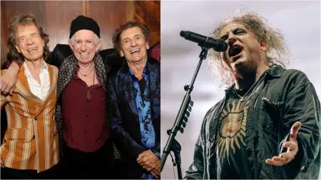 The Rolling Stones y Robert Smith