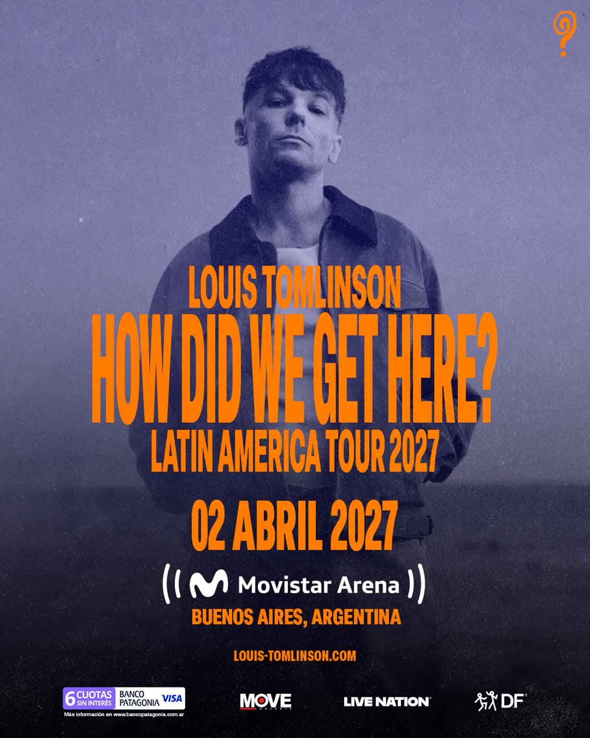 Louis Tomlinson en Argentina