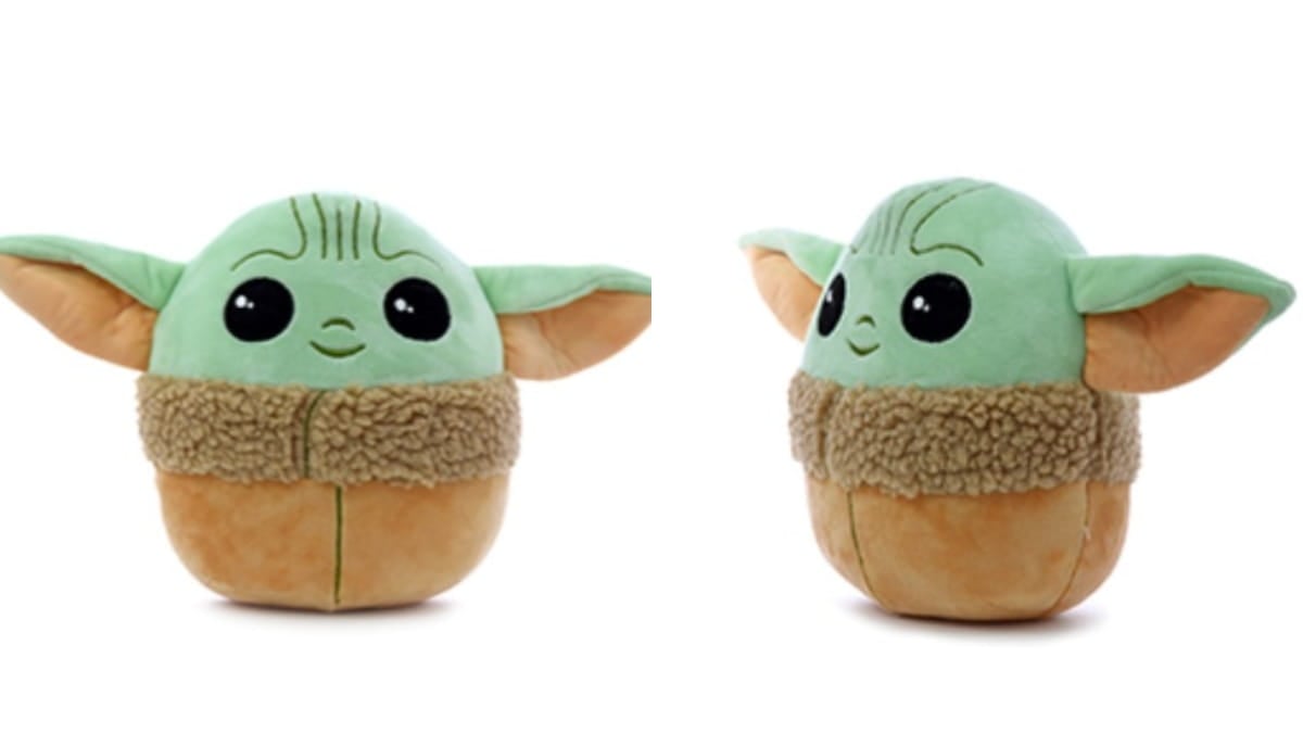 El peluche de Grogu