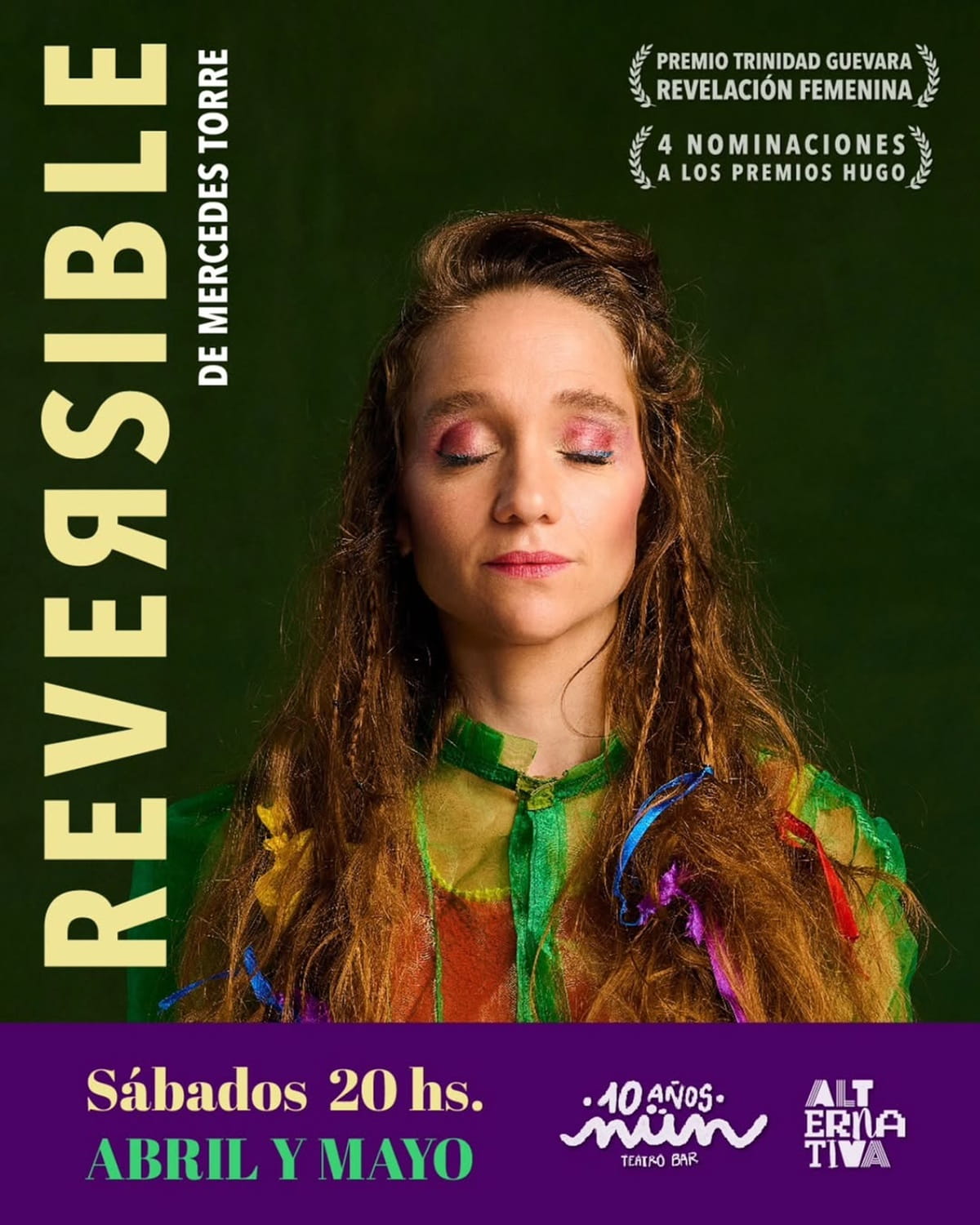 Póster de Reversible en Nün Teatro Bar