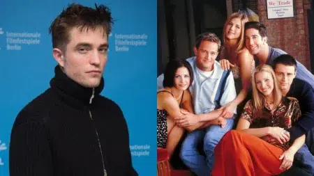 Robert Pattinson y el elenco de Friends