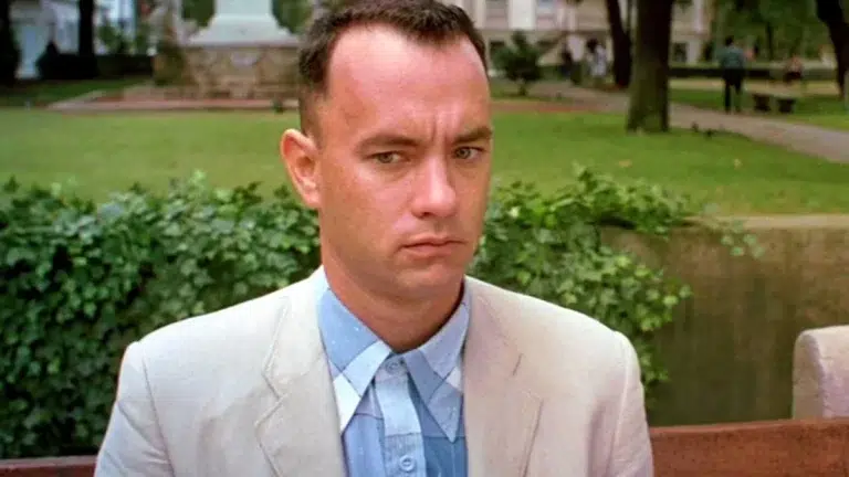 Tom Hanks en Forrest Gump