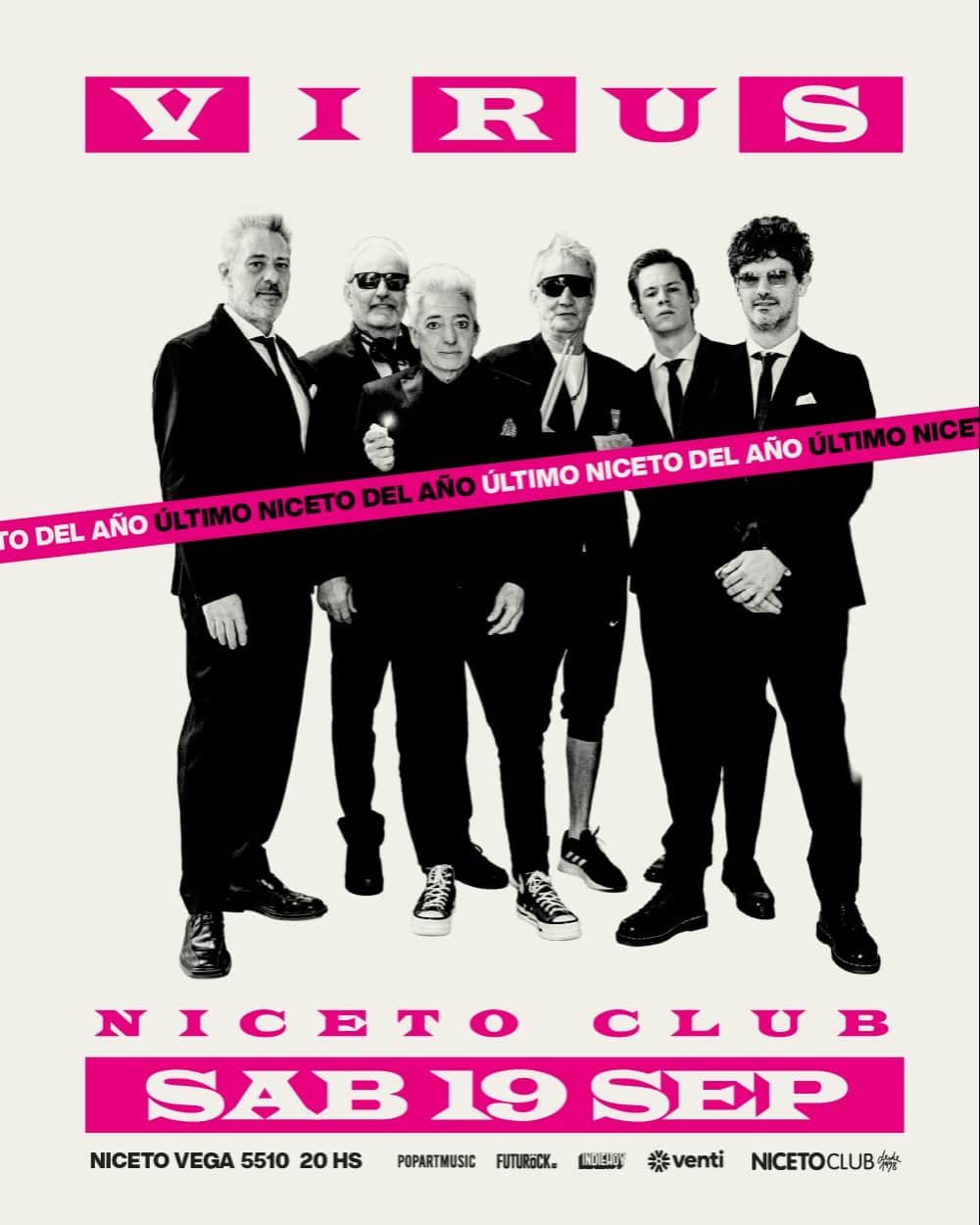 Virus en Niceto Club