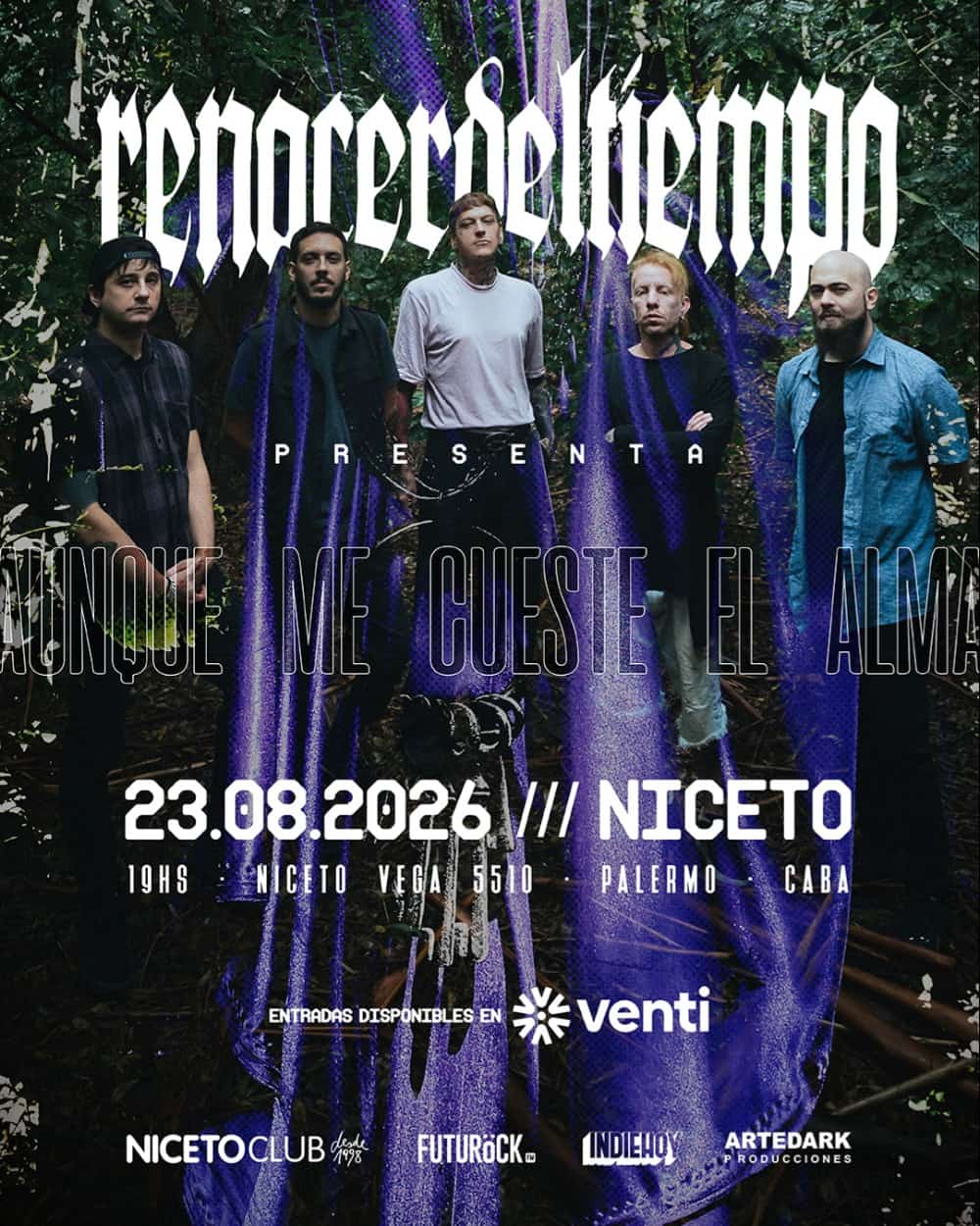 Renacer del Tiempo en Niceto Club
