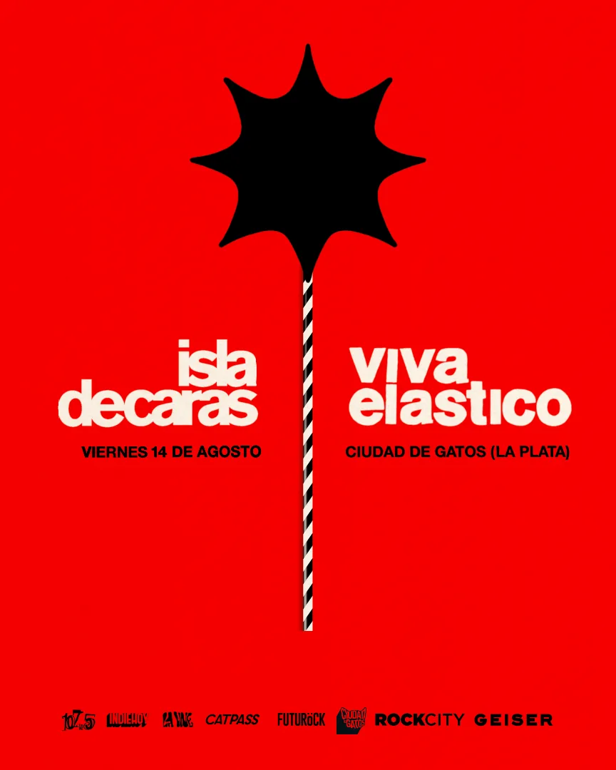Isla de Caras y Viva Elástico en La Plata