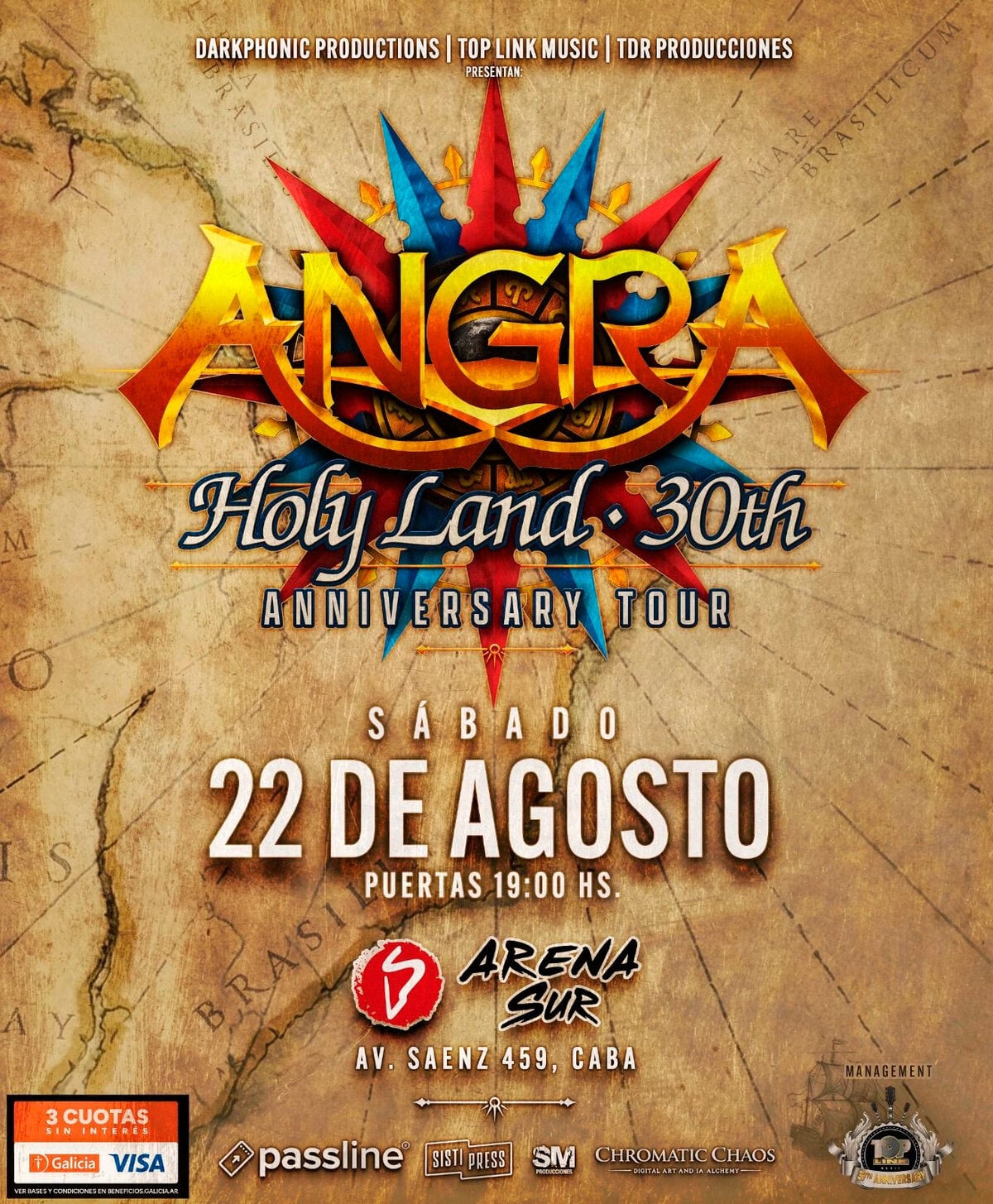 Angra en Argentina