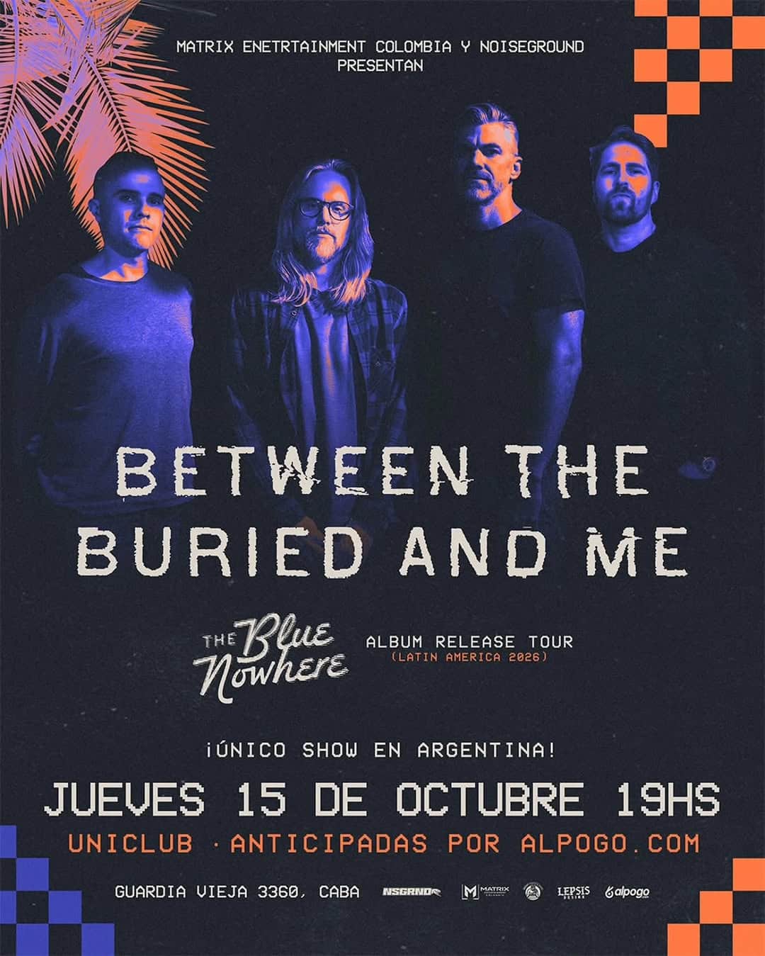 Between the Buried and Me en Argentina