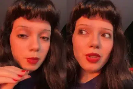 Blair hablando en un video de Instagram