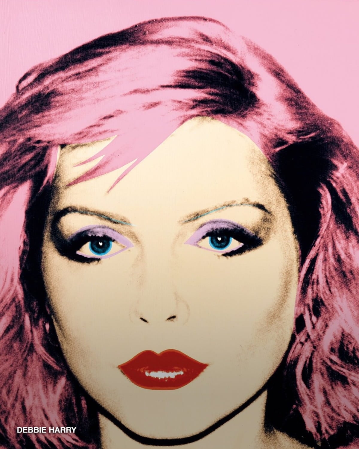 El retrato de Debby Harry hecho por Andy Warhol