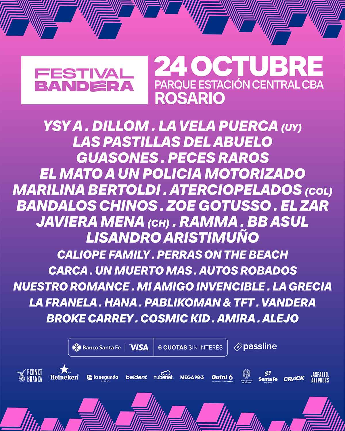 Festival Bandera 2026 en Rosario