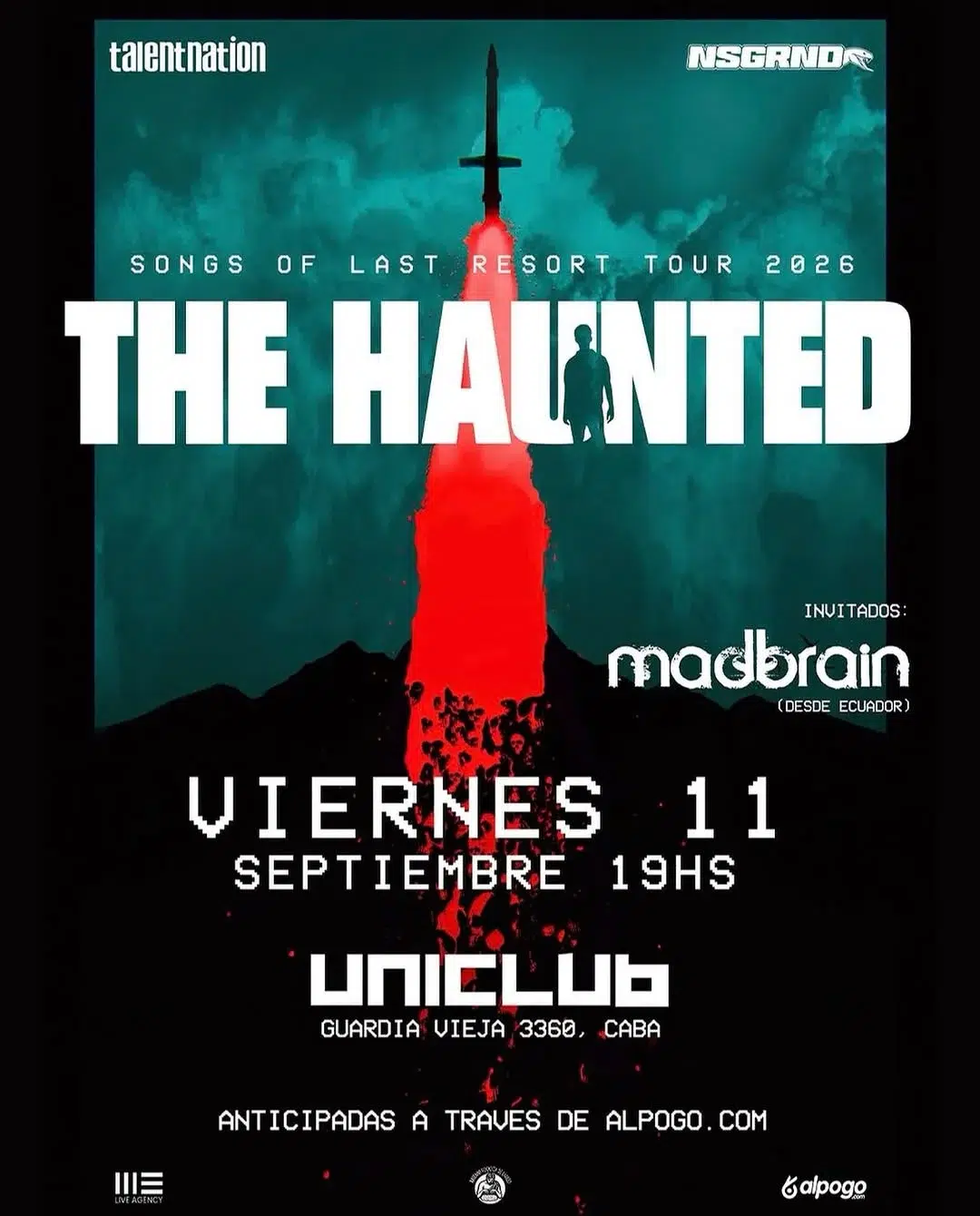 The Haunted en Argentina