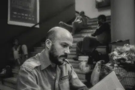 Octavio Bertone en La noche está marchándose ya