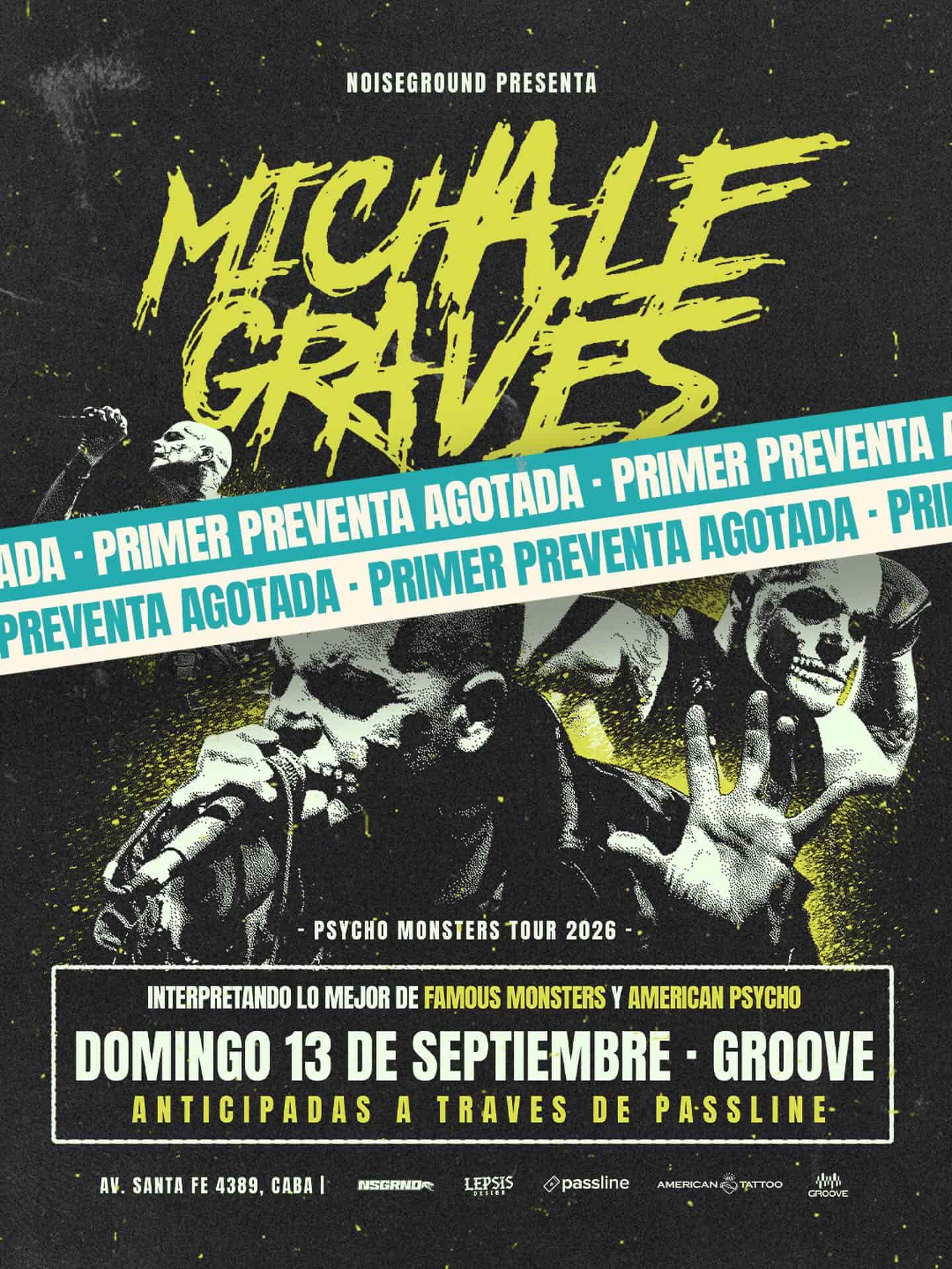 Michale Graves en Argentina