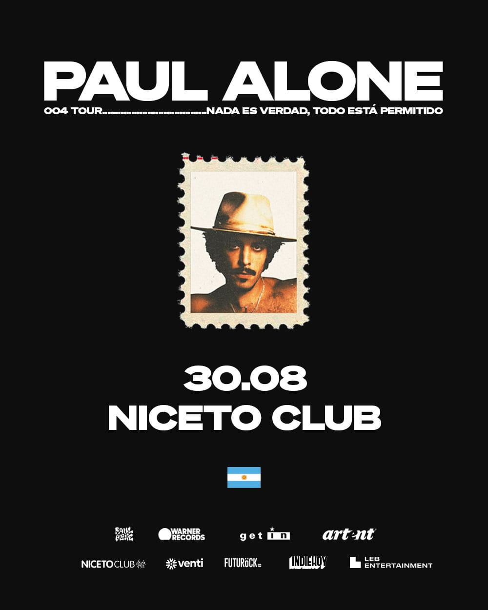Paul Alone en Argentina
