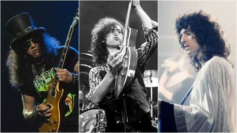 Slash / Jimmy Page / Brian May