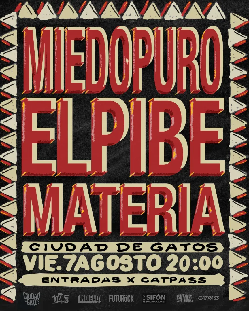 Miedo Puro + El Pibe Materia en La Plata