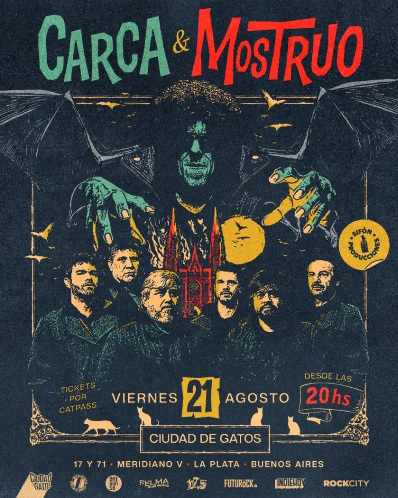 Carca y Mostruo! en La Plata