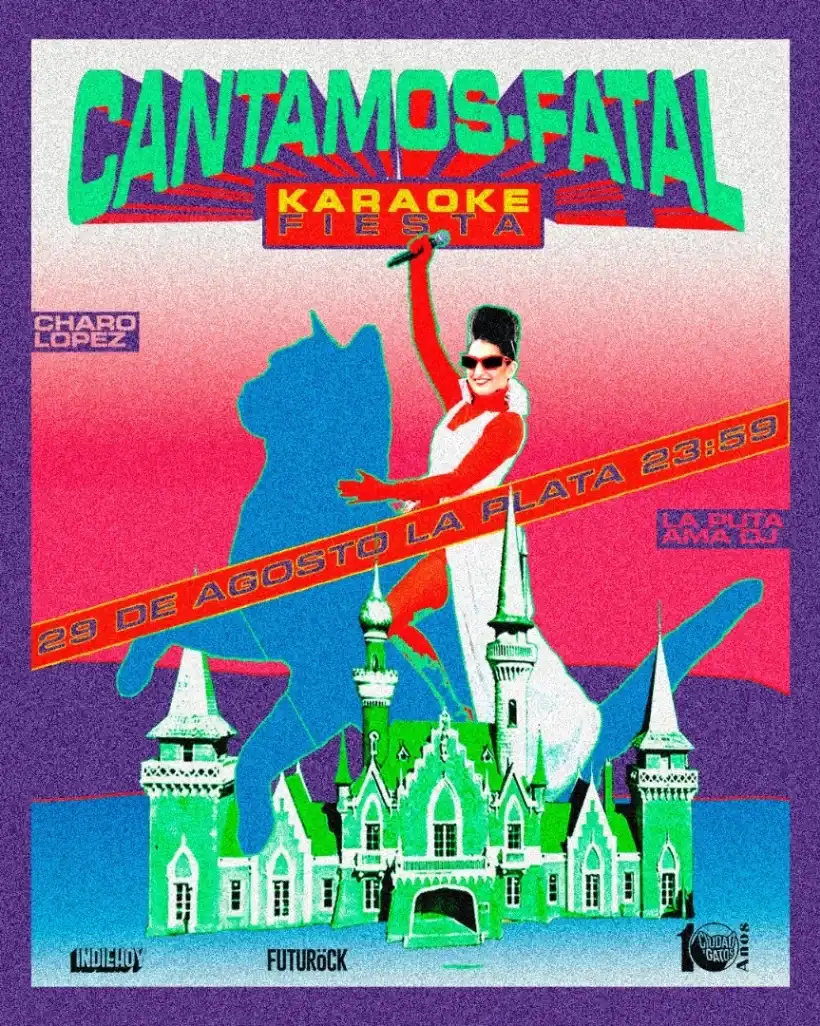 Cantamos Fatal con Charo López en La Plata