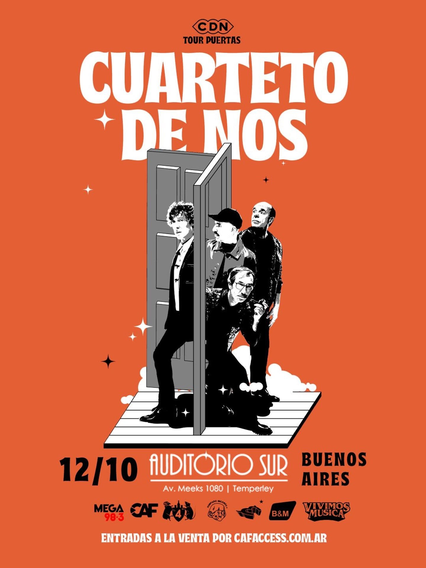 Cuarteto de Nos en Temperley