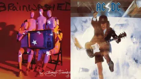 George Harrison - Brainwashed (2002) / AC/DC - Blow Up Your Video (1988)