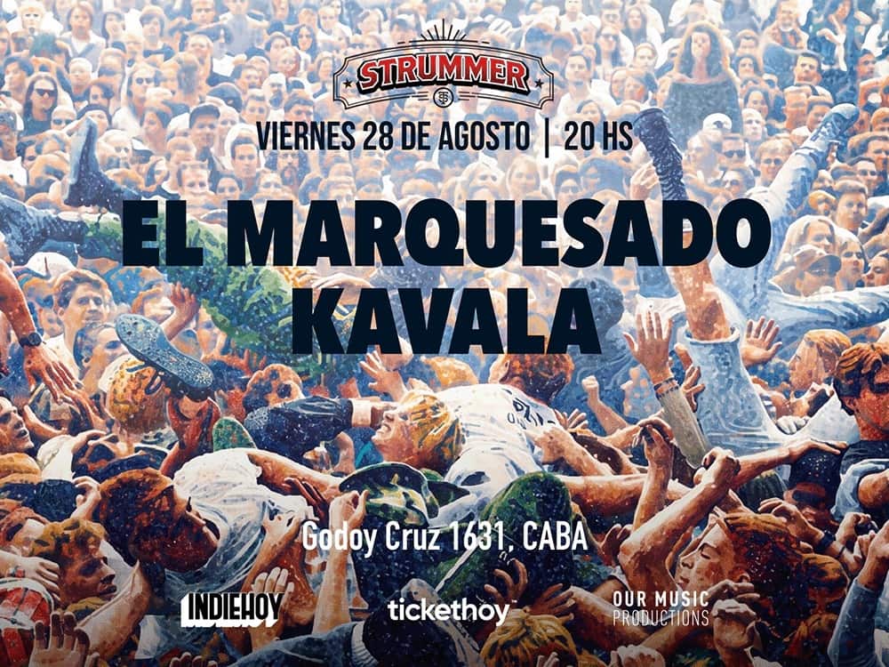 El Marquesado + Kavala en Strummer Bar