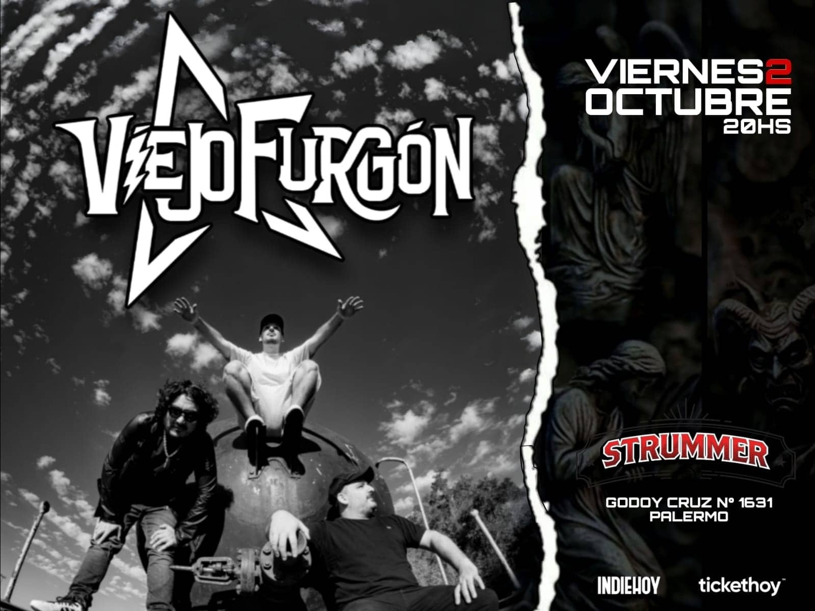 Viejo Furgón en Strummer Bar