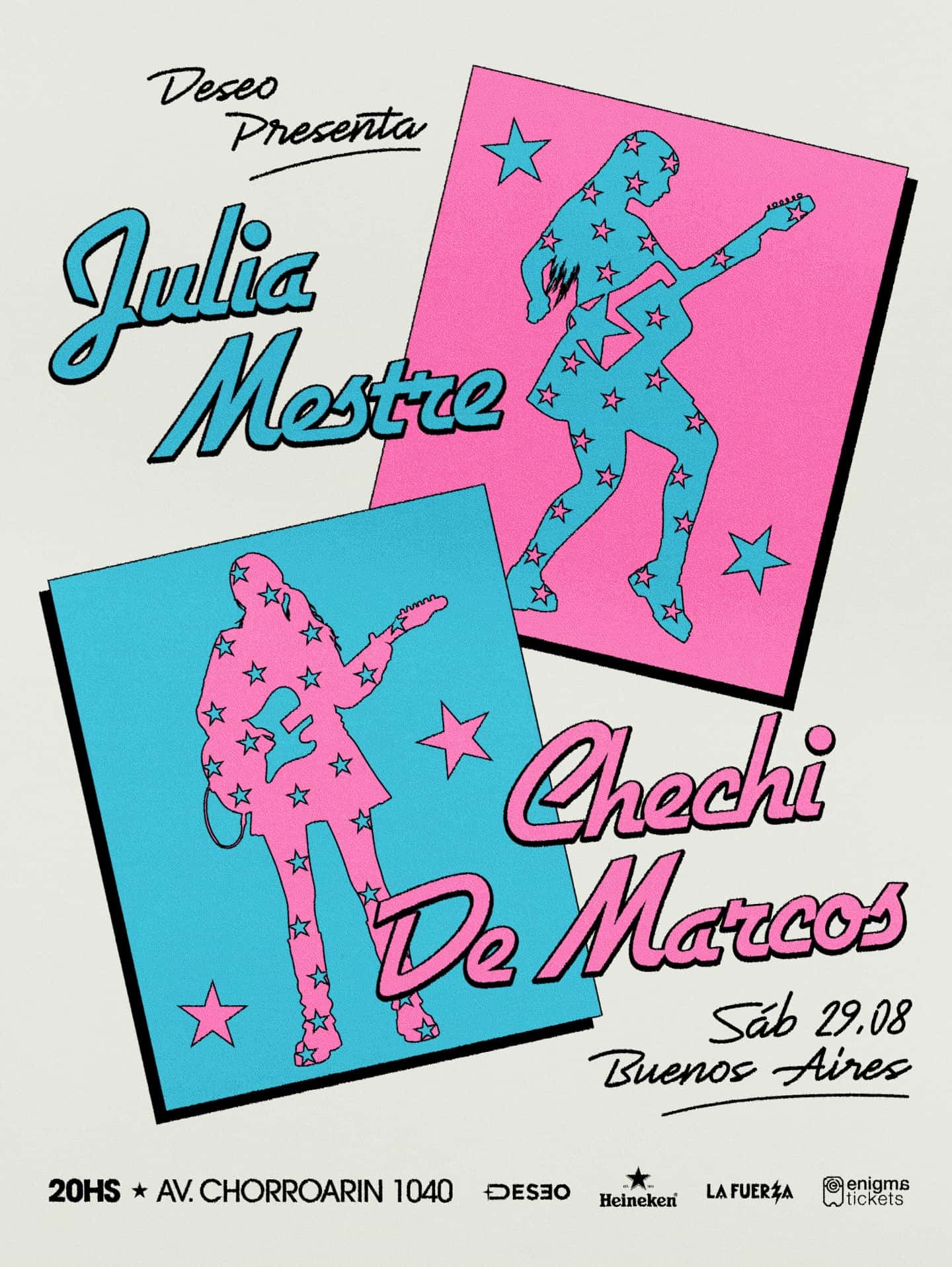 Julia Mestre + Chechi De Marcos en Deseo