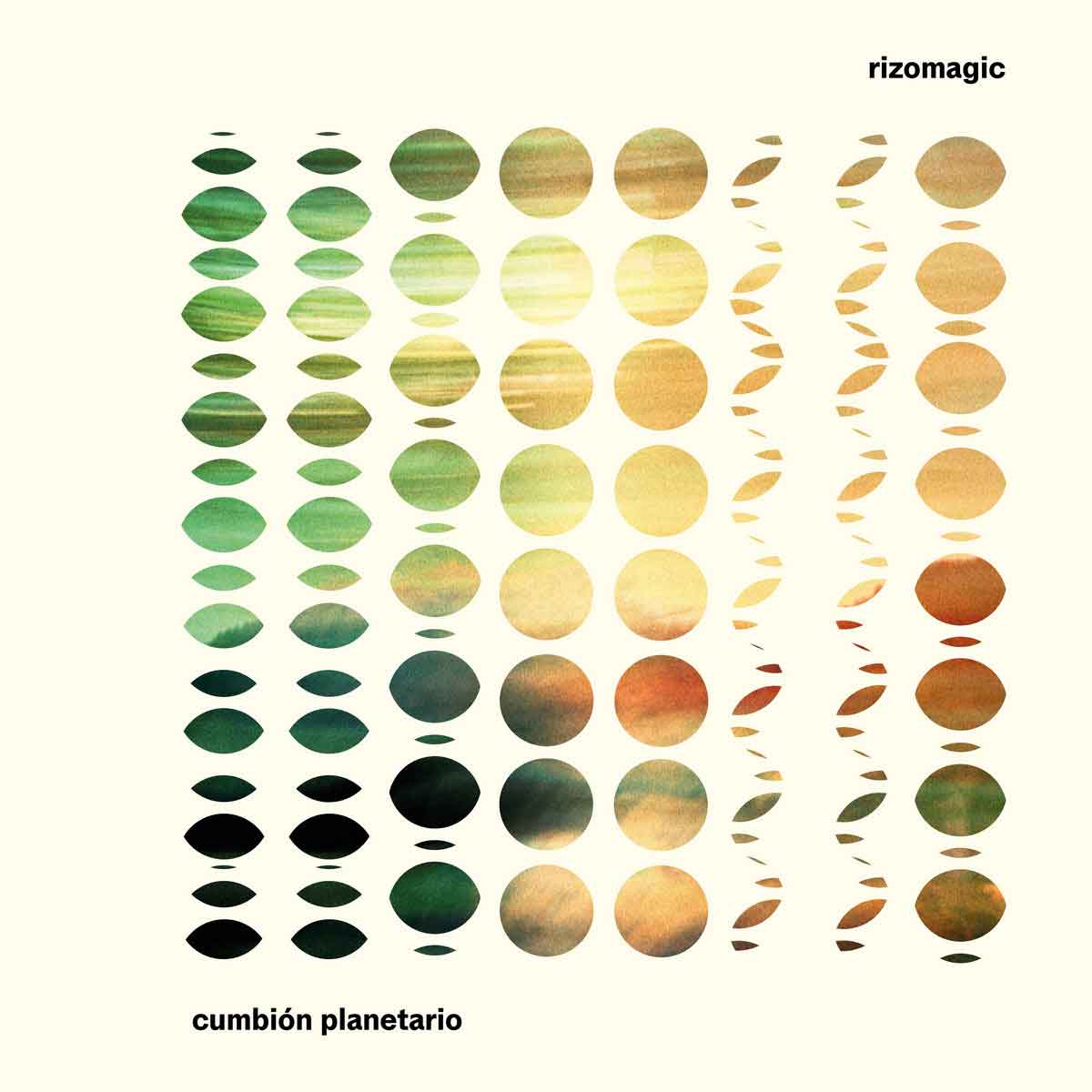 Tapa de Cumbión planetario, disco de Rizomagic