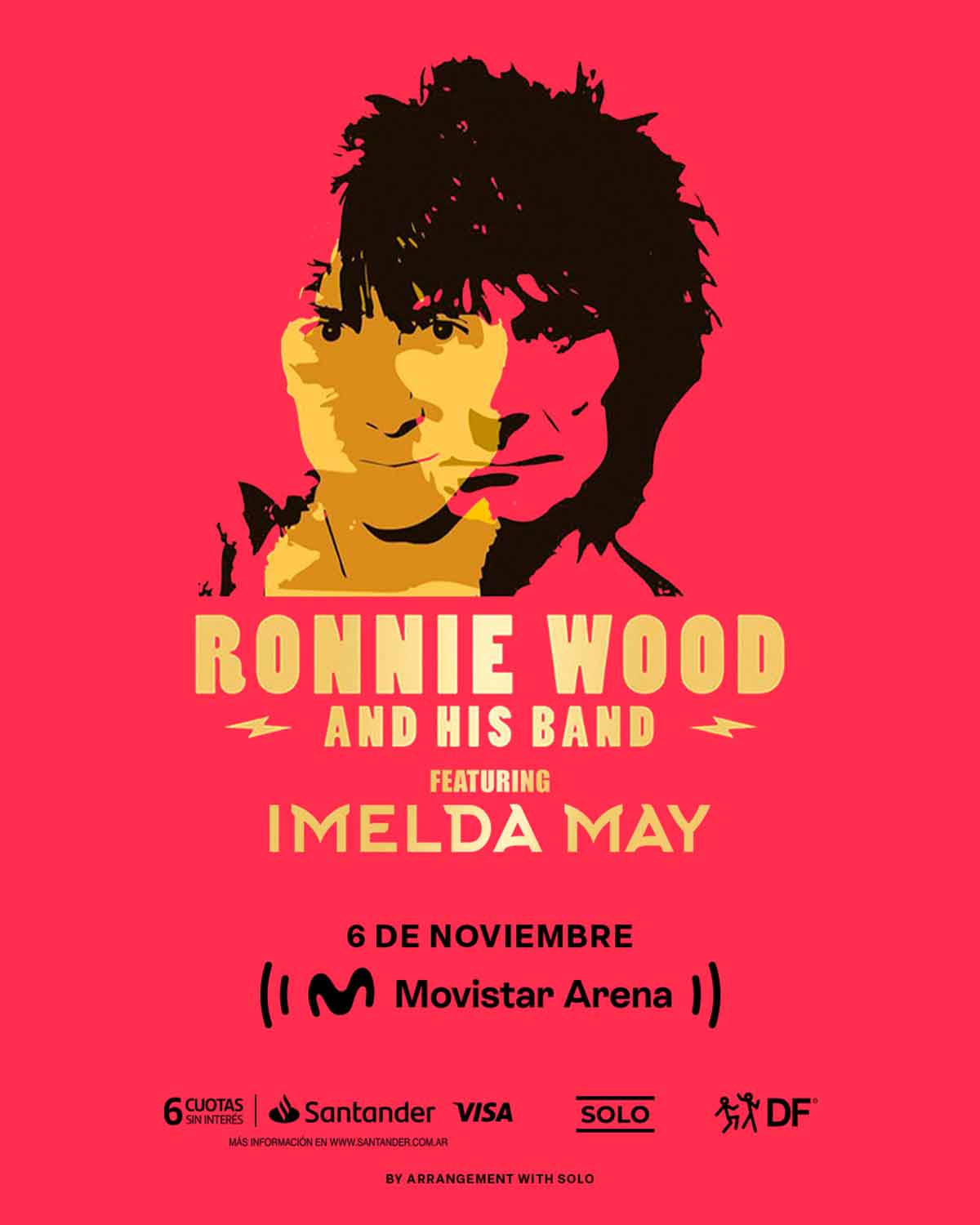 Ronnie Wood en Argentina