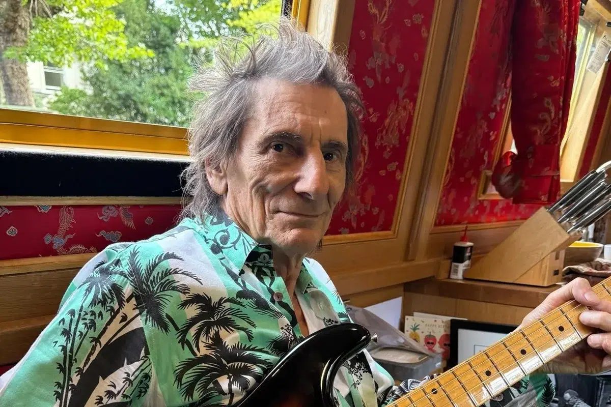 Ronnie Wood anuncia show en Argentina Ronnie Wood