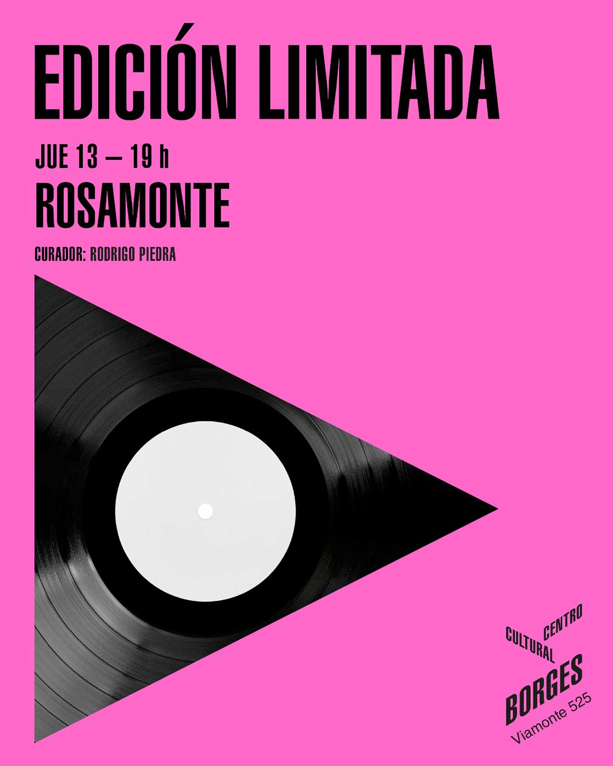 Rosamonte en CC Borges