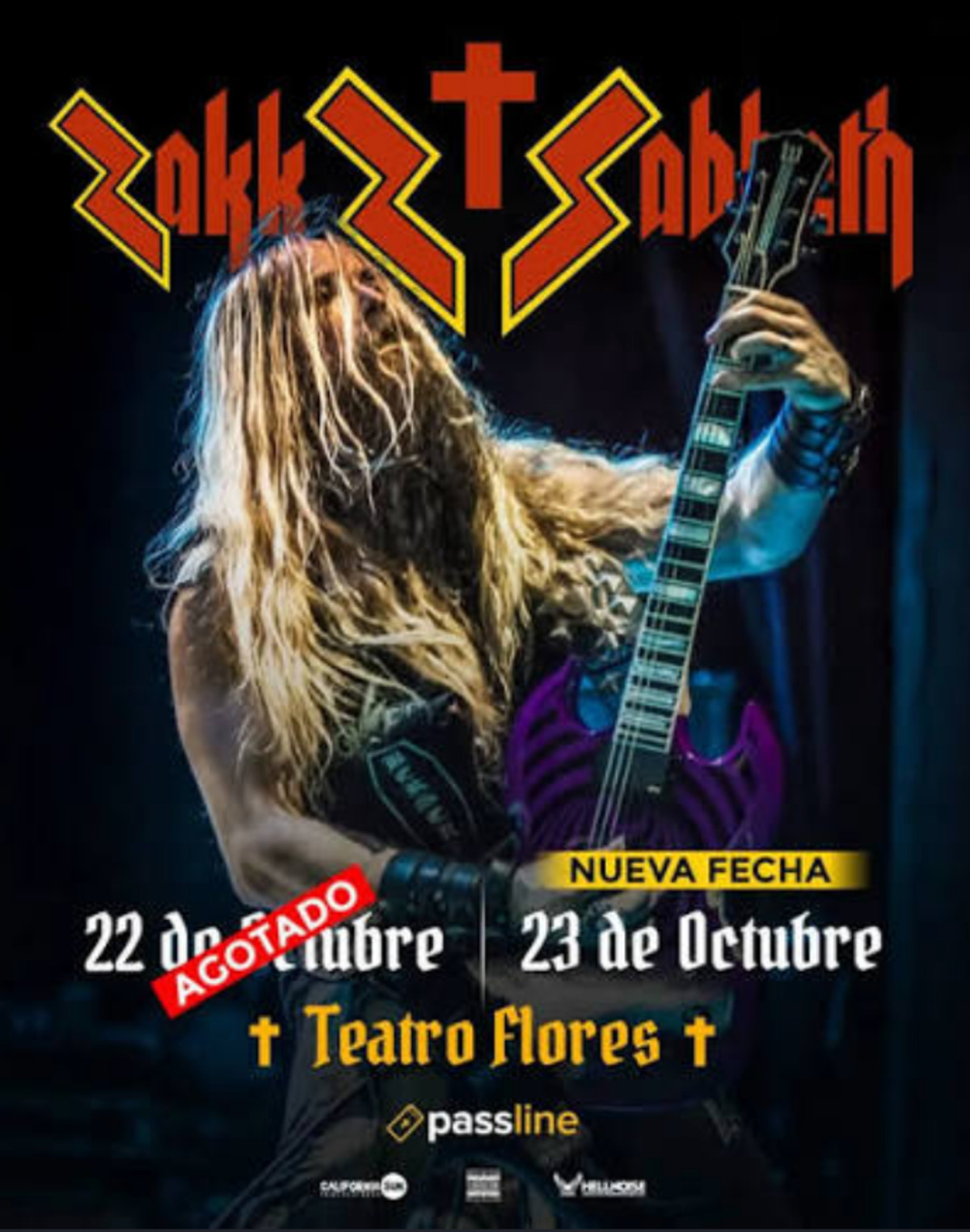 Zakk Sabbath en Argentina
