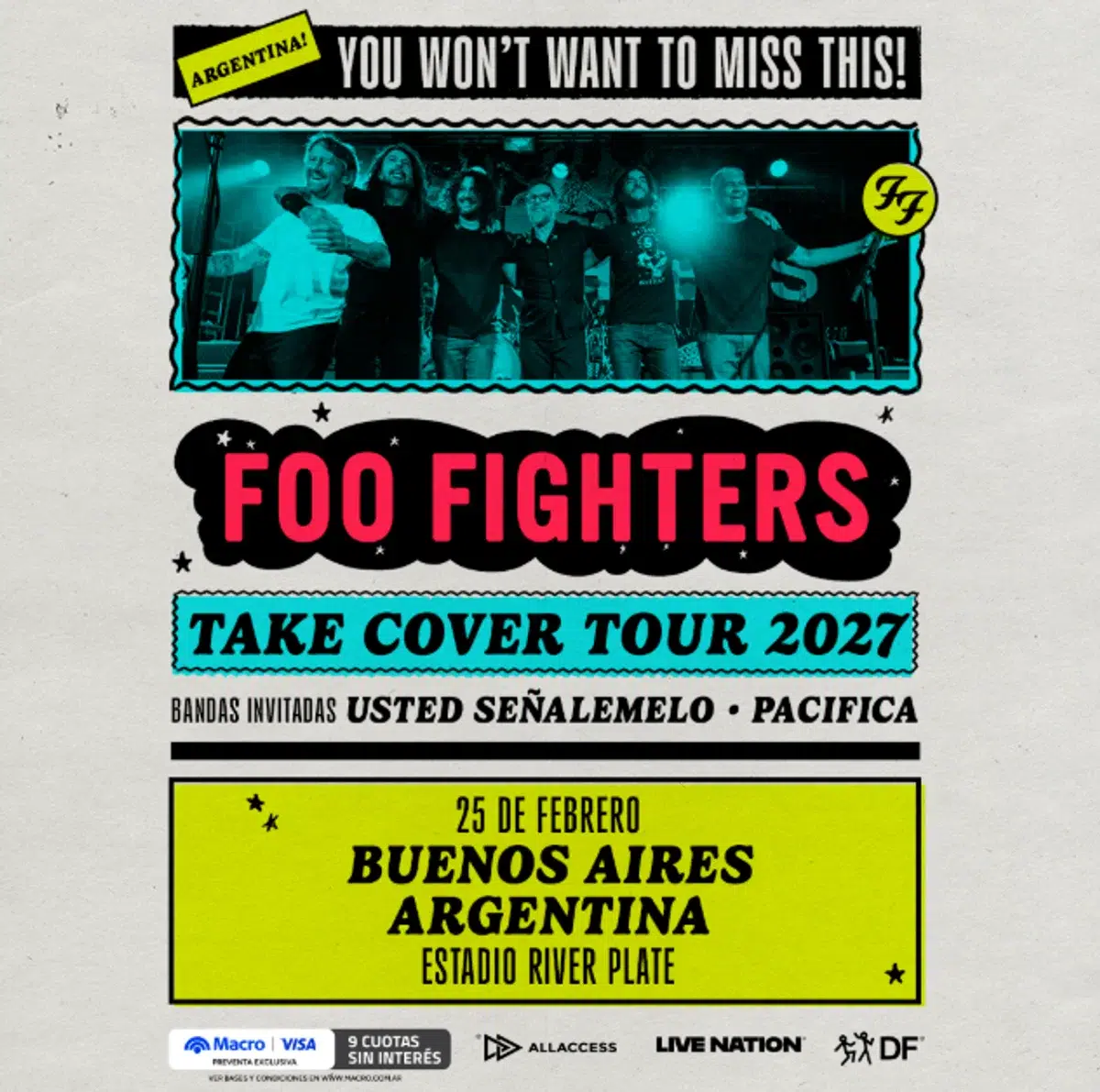 Foo Fighters en Argentina