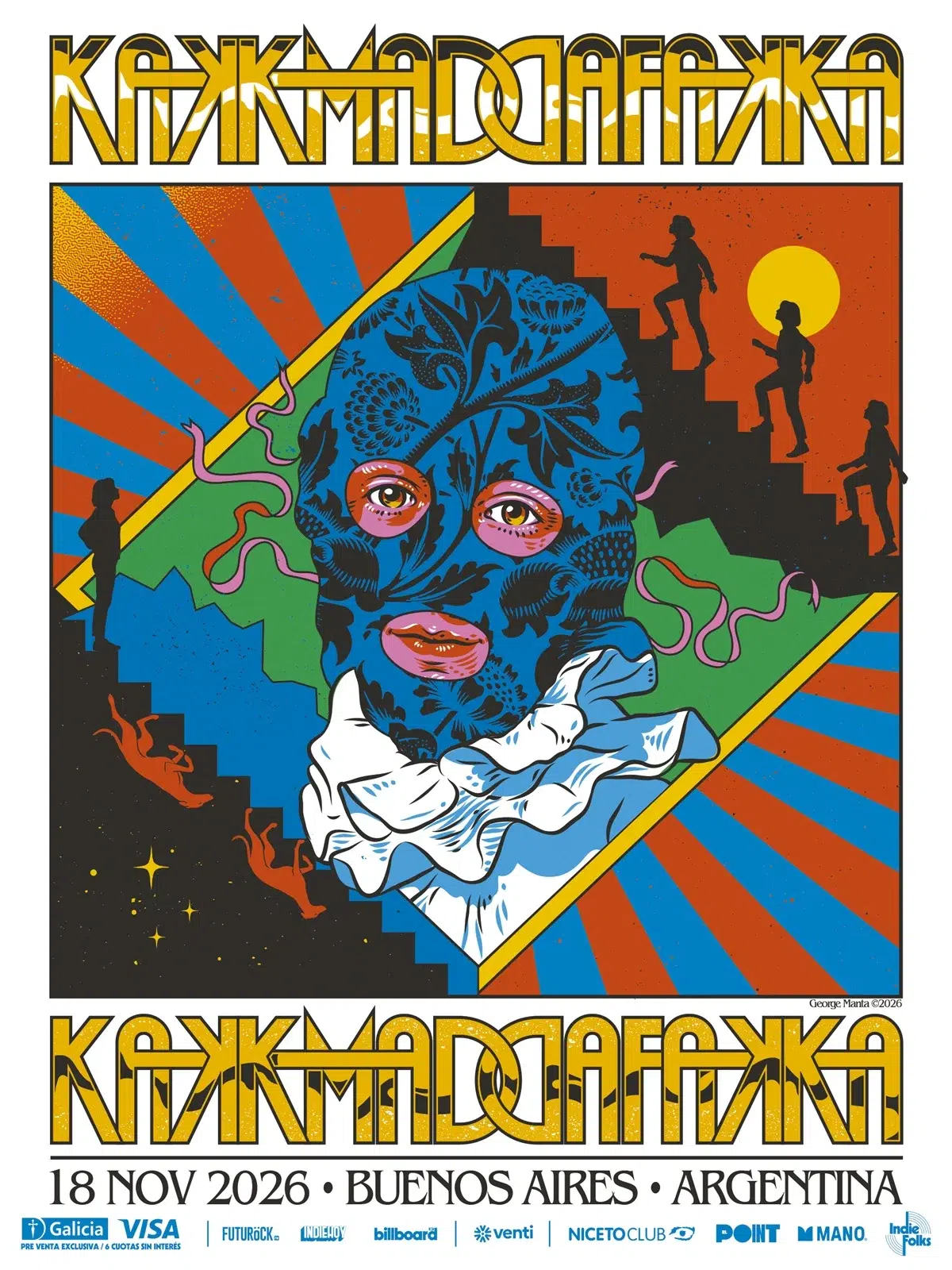 Kakkmaddafakka en Argentina
