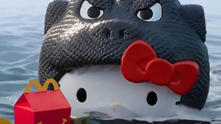 McDonald's anuncia una colaboració con Hello Kitty y Godzilla