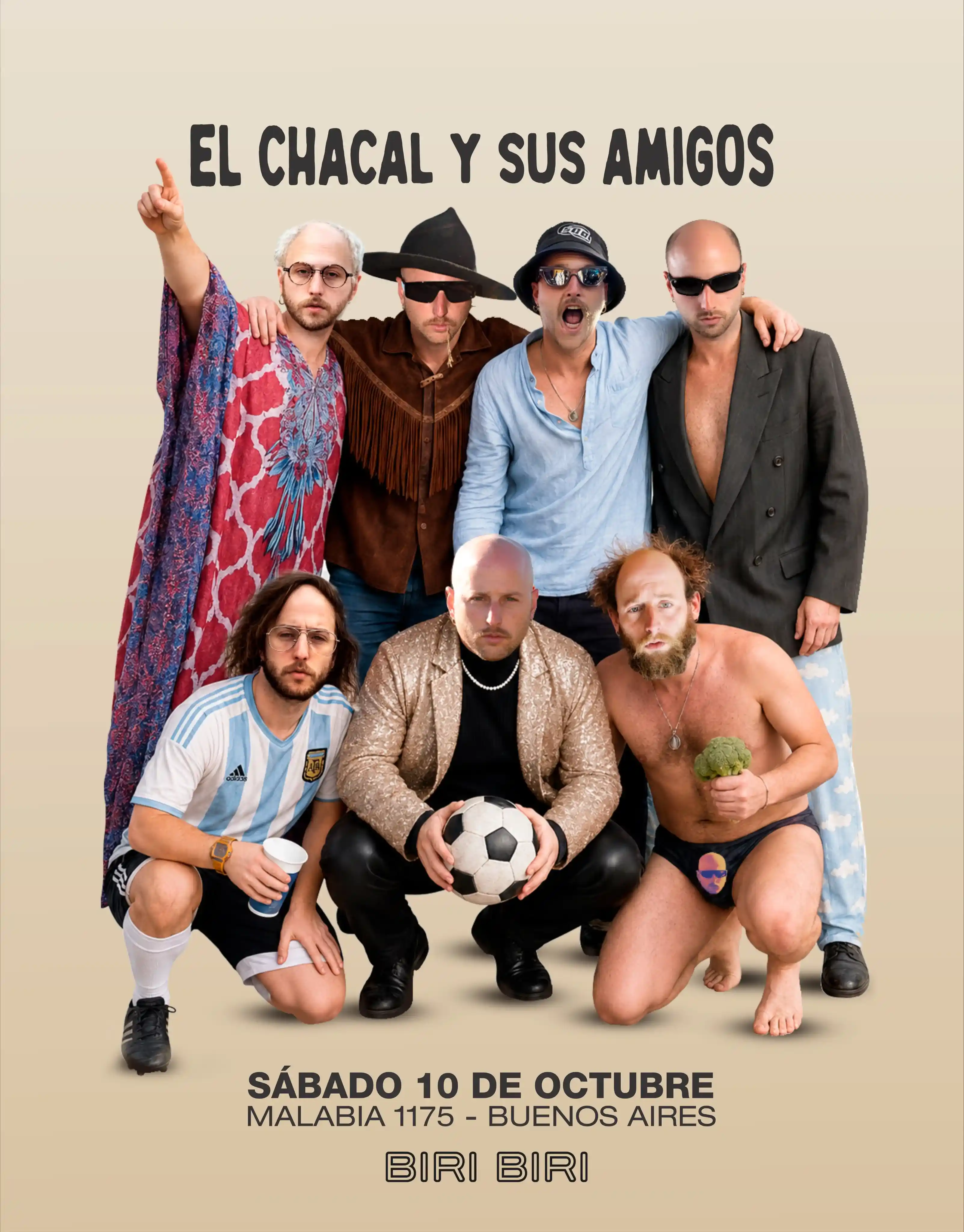 El Chacal y sus amigos en Biri Biri