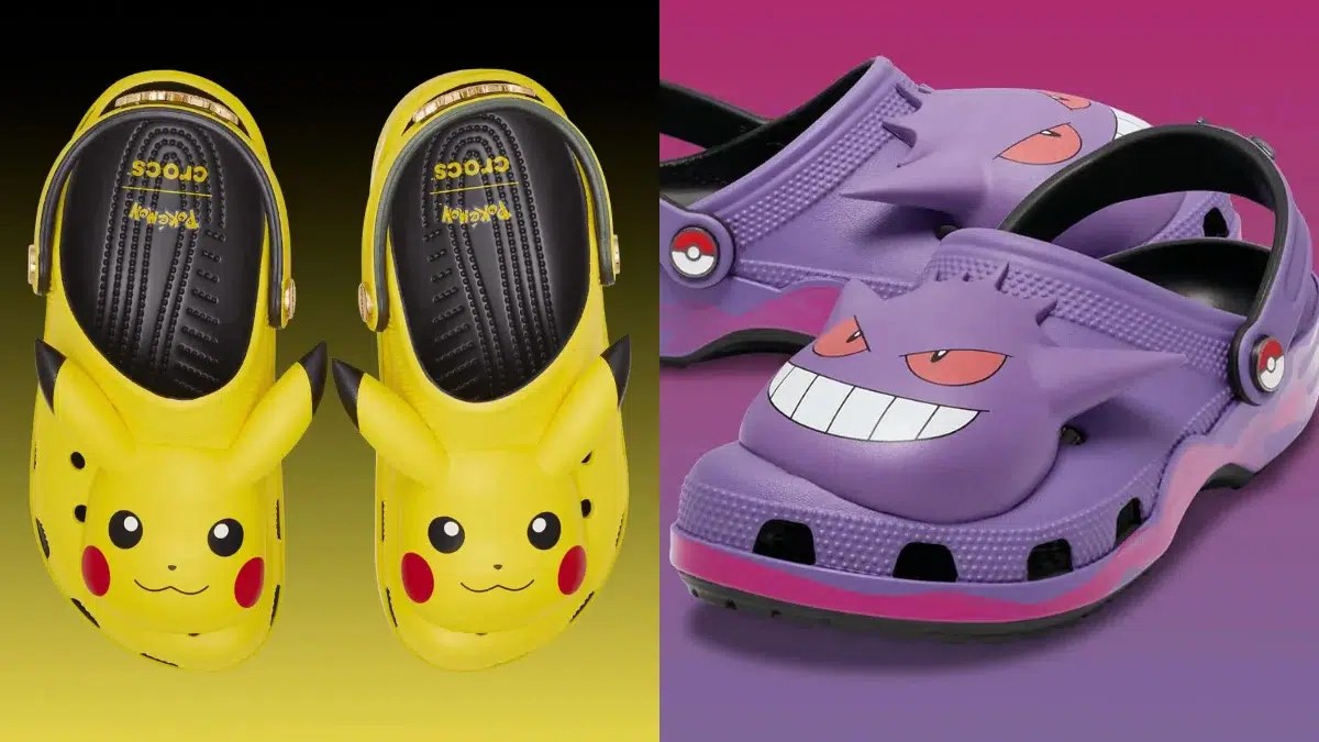 Crocs lanza una colección inspirada en Pokémon