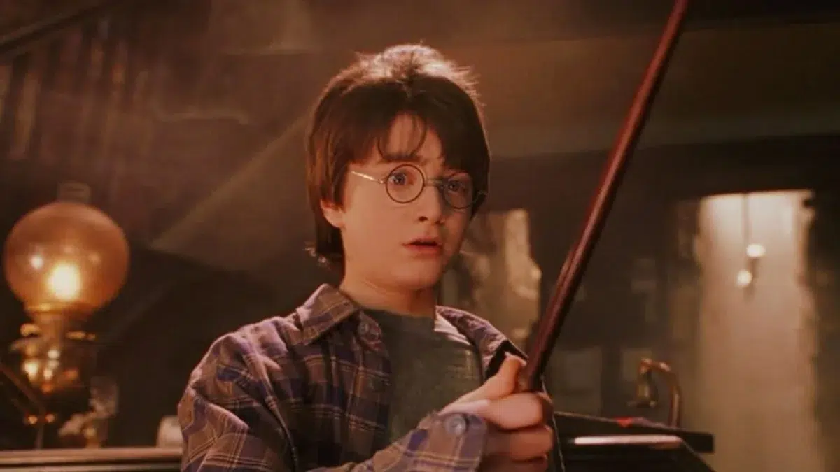 Daniel Radcliffe en Harry Potter y la piedra filosofal (2001)