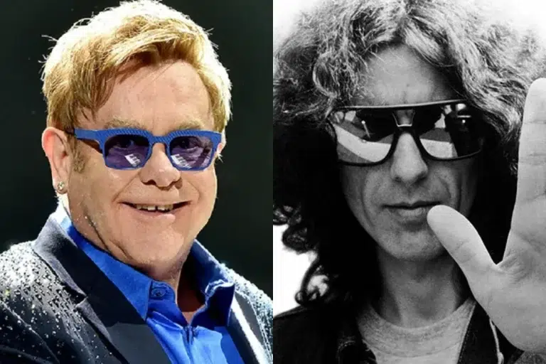 Elton John y George Harrison