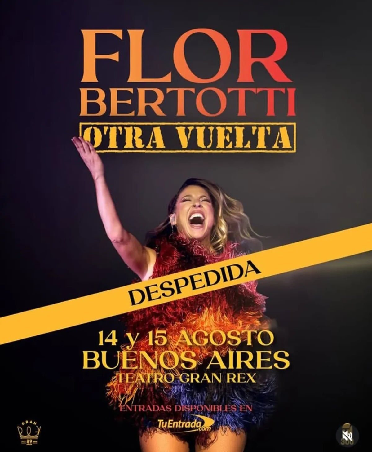 Flor Bertotti en Teatro Gran Rex