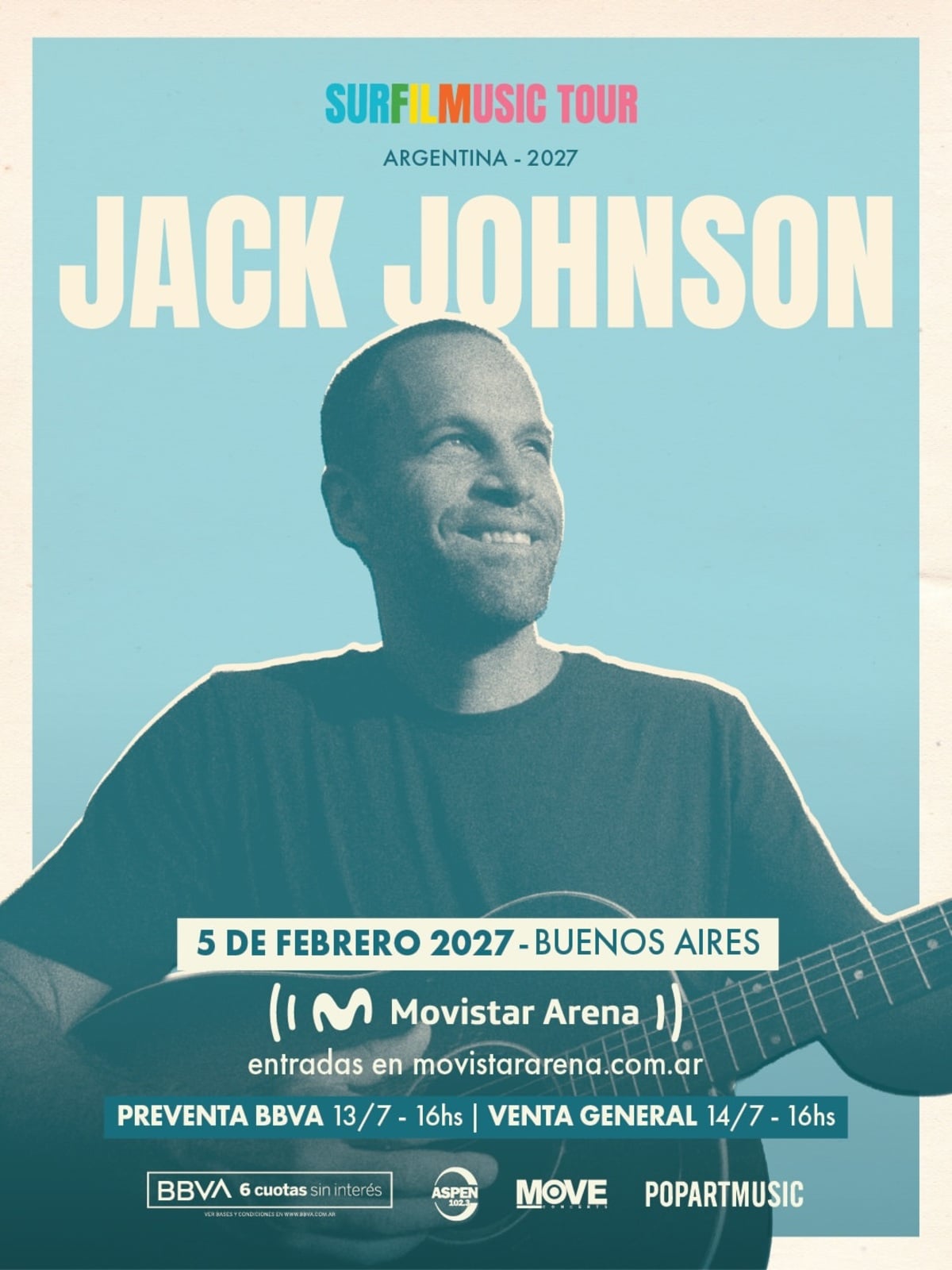 Jack Johnson en Argentina