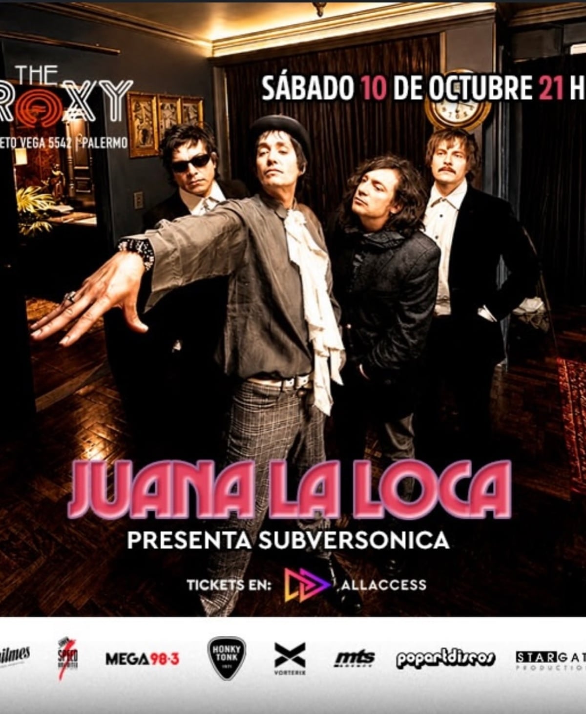 Juana La Loca en The Roxy Live